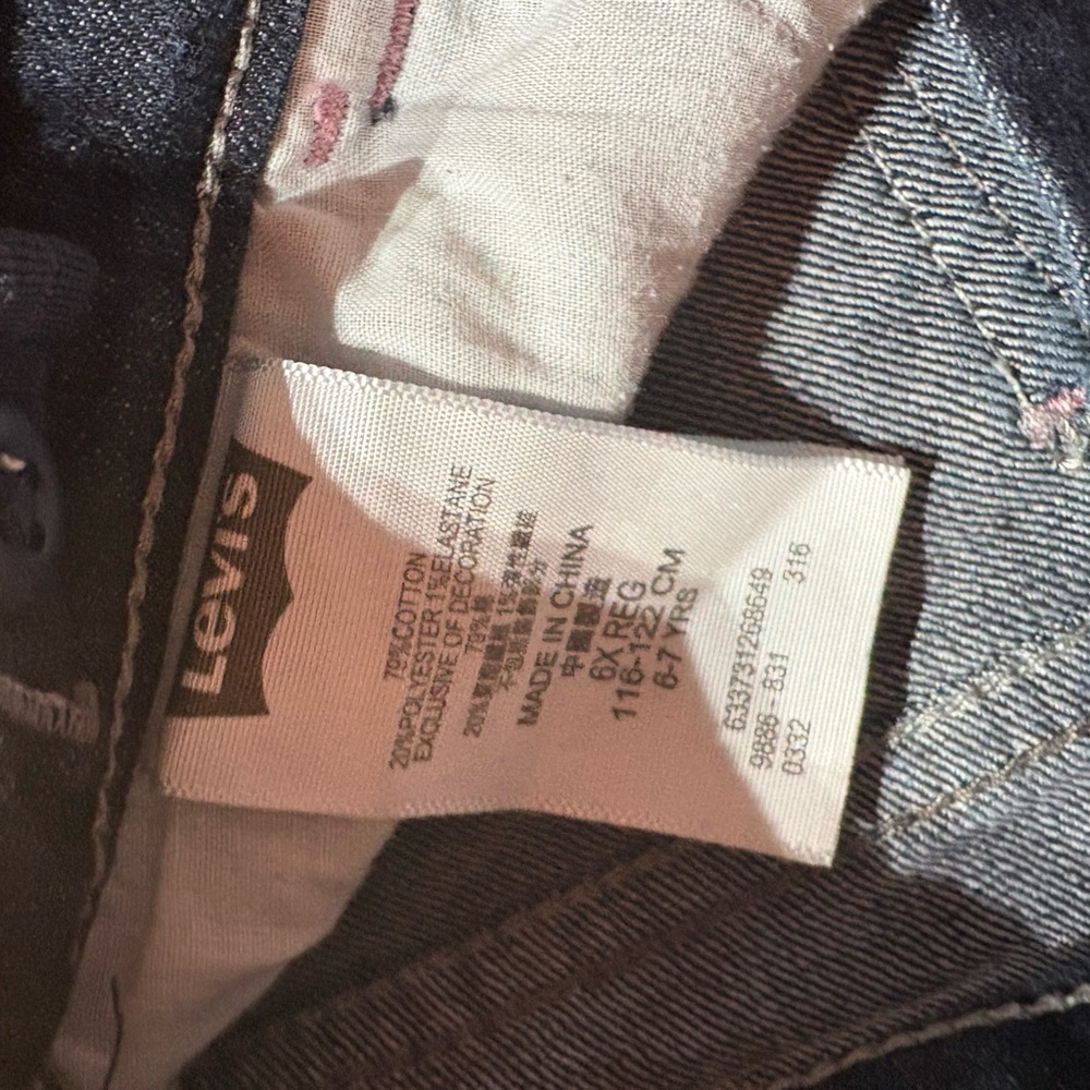 Levi’s Bling Girls Denim Jeans - Picture 5 of 5